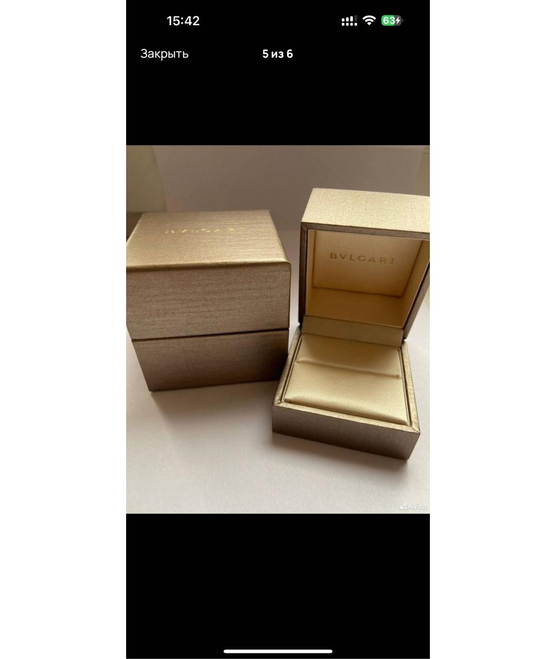 BVLGARI Кольцо из белого золота, фото 5