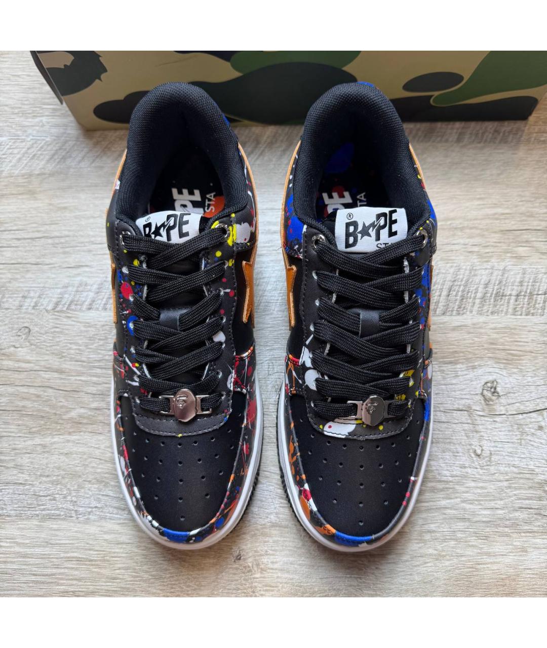BAPE Мульти низкие кроссовки / кеды, фото 6