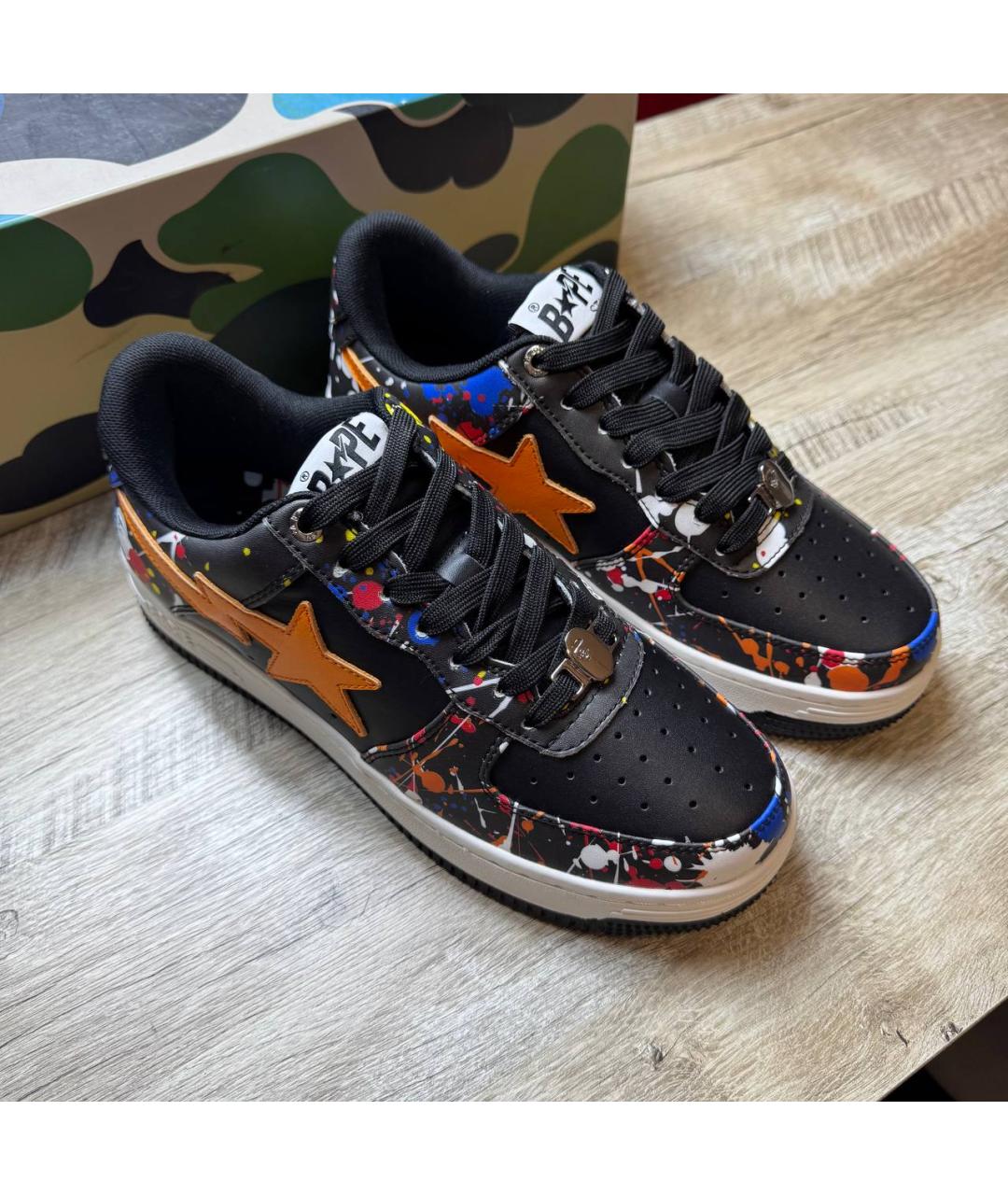 BAPE Мульти низкие кроссовки / кеды, фото 7