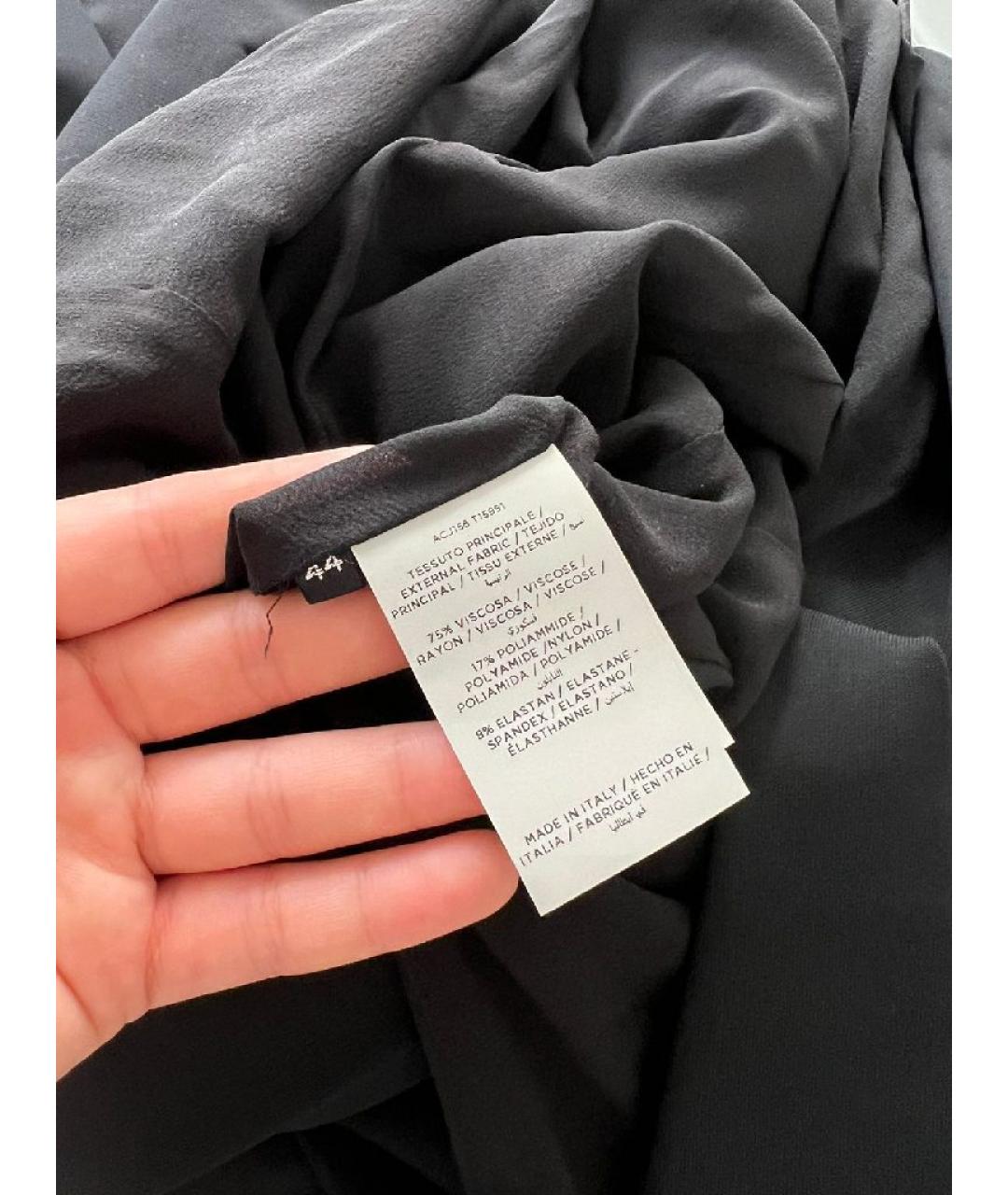 TOM FORD Черное шелковое платье, фото 9