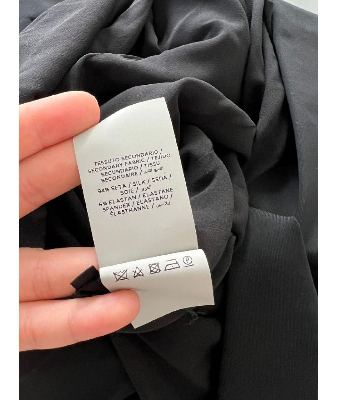 TOM FORD Черное шелковое платье, фото 8