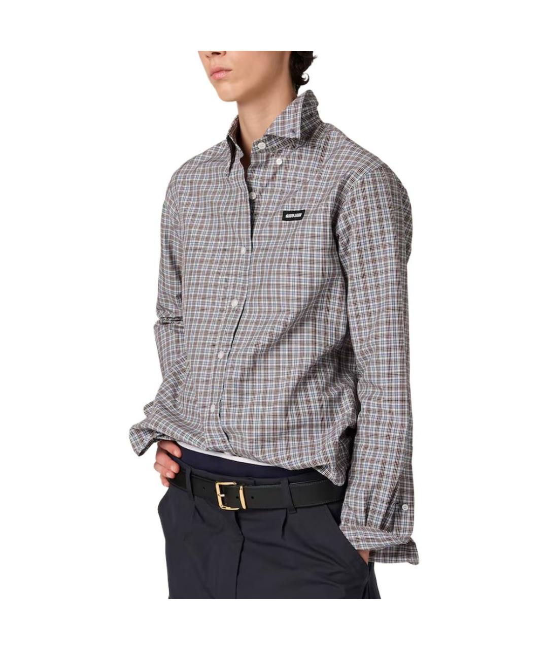 MIU MIU Мульти рубашка, фото 2
