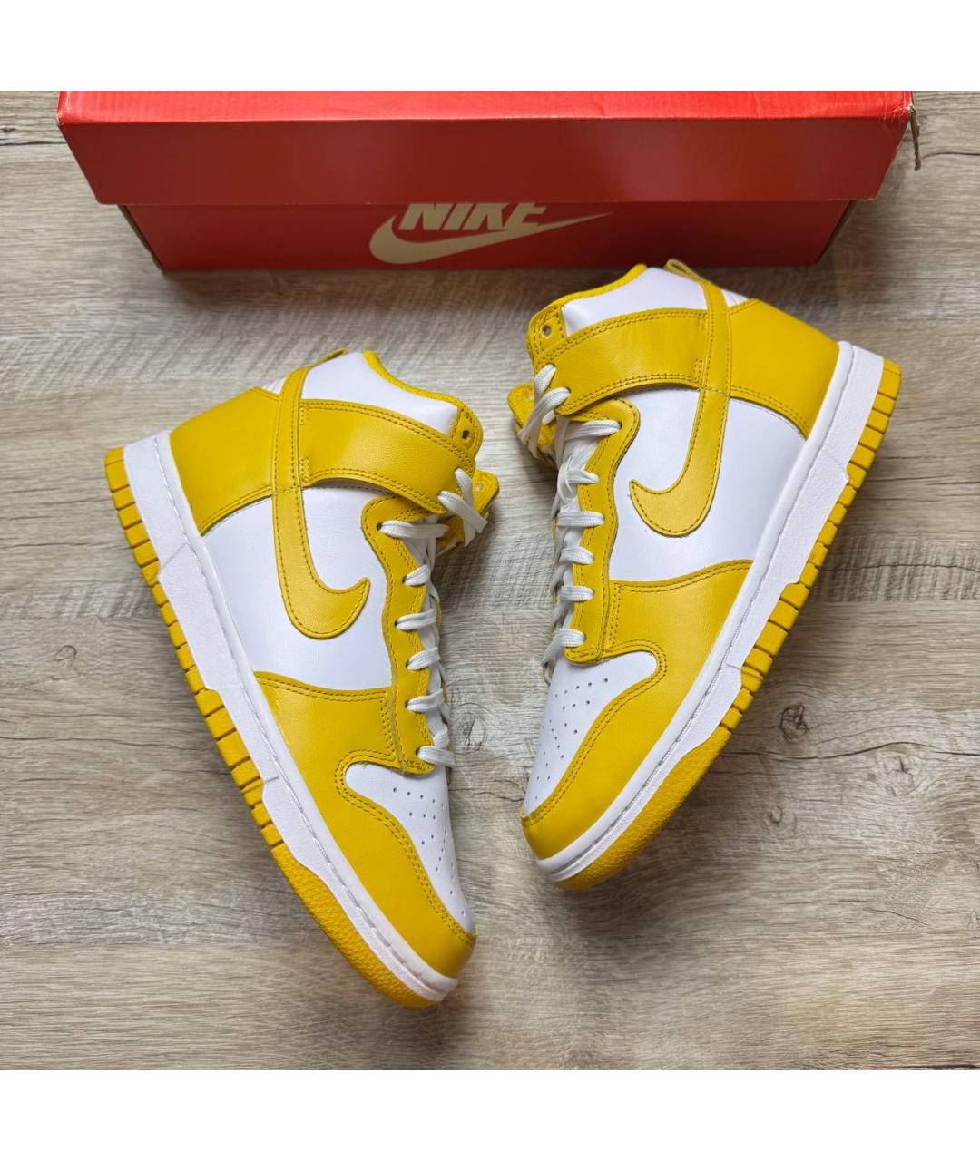 NIKE Желтые кроссовки, фото 3