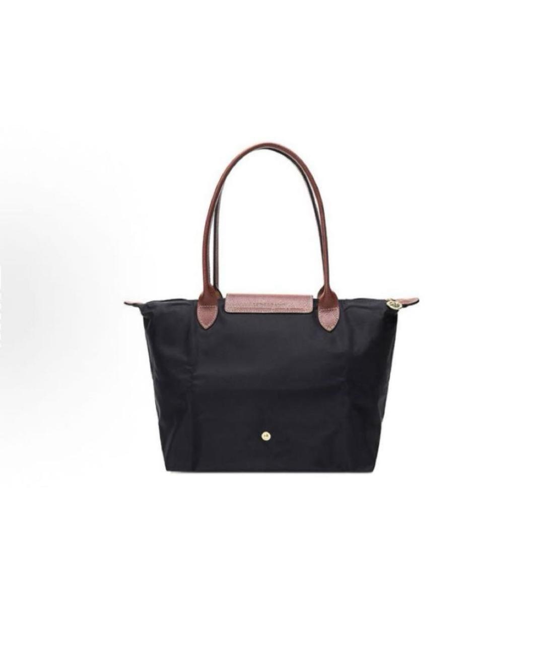 LONGCHAMP Черная сумка тоут, фото 3