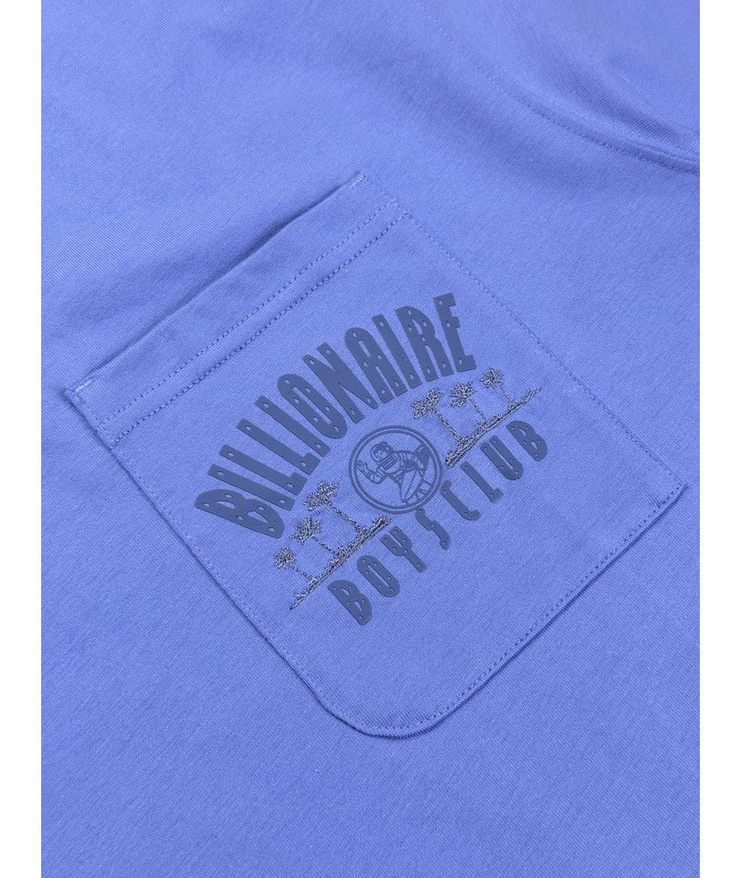 BILLIONAIRE BOYS CLUB Фиолетовая хлопковая футболка, фото 5