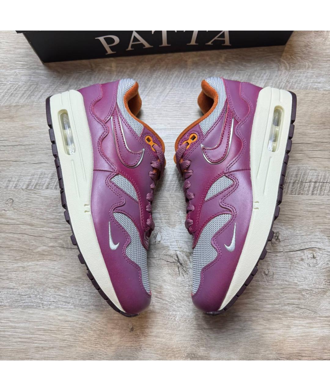 NIKE Бордовые кроссовки, фото 6