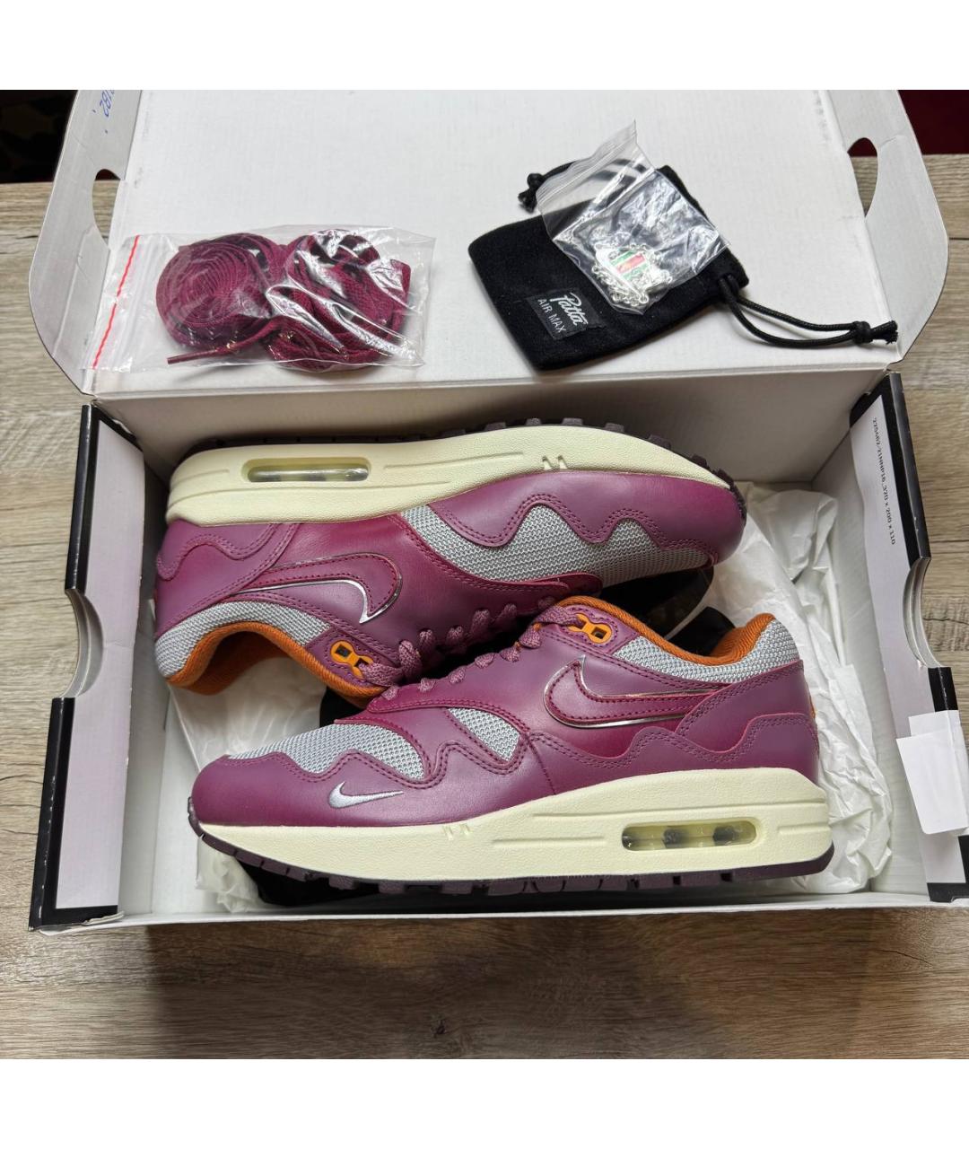 NIKE Бордовые кроссовки, фото 10