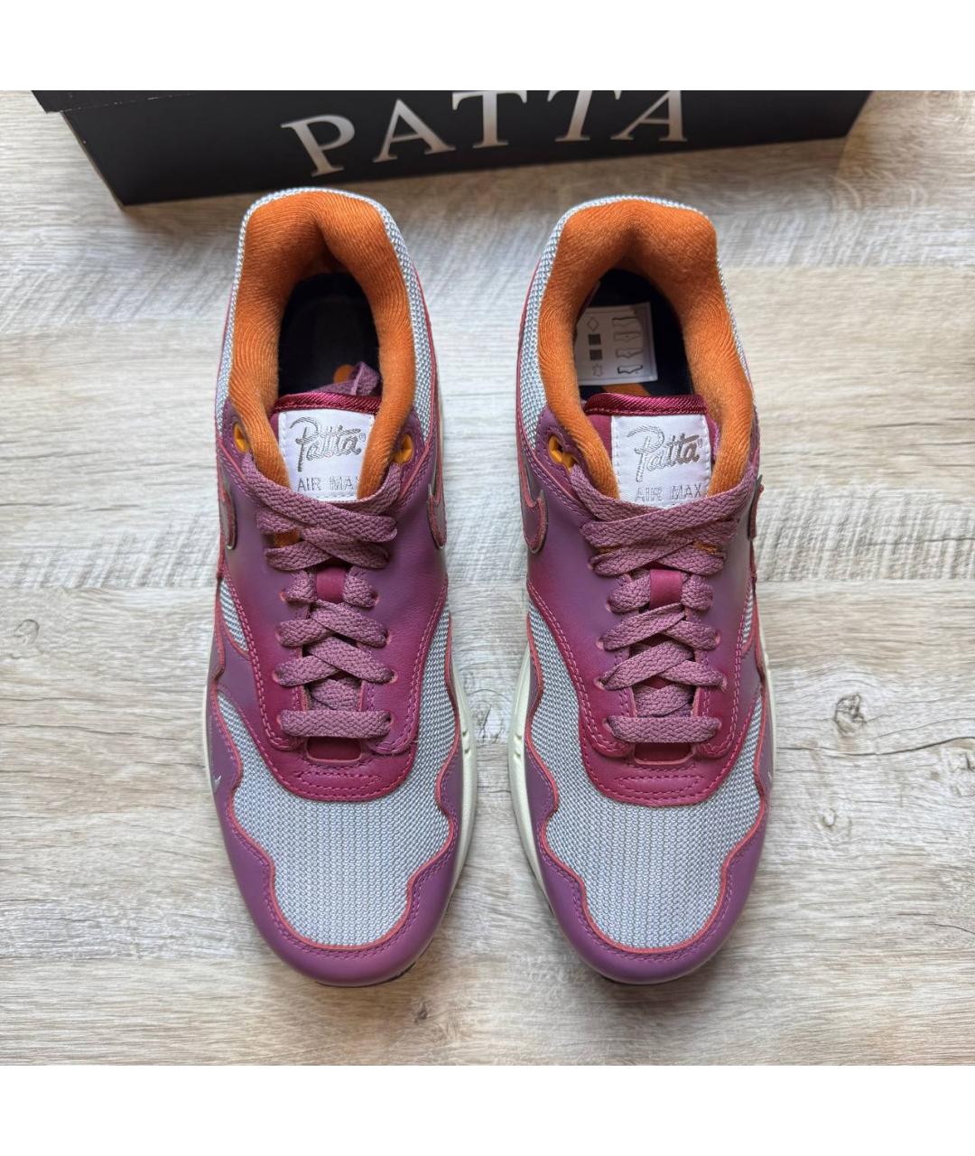 NIKE Бордовые кроссовки, фото 7