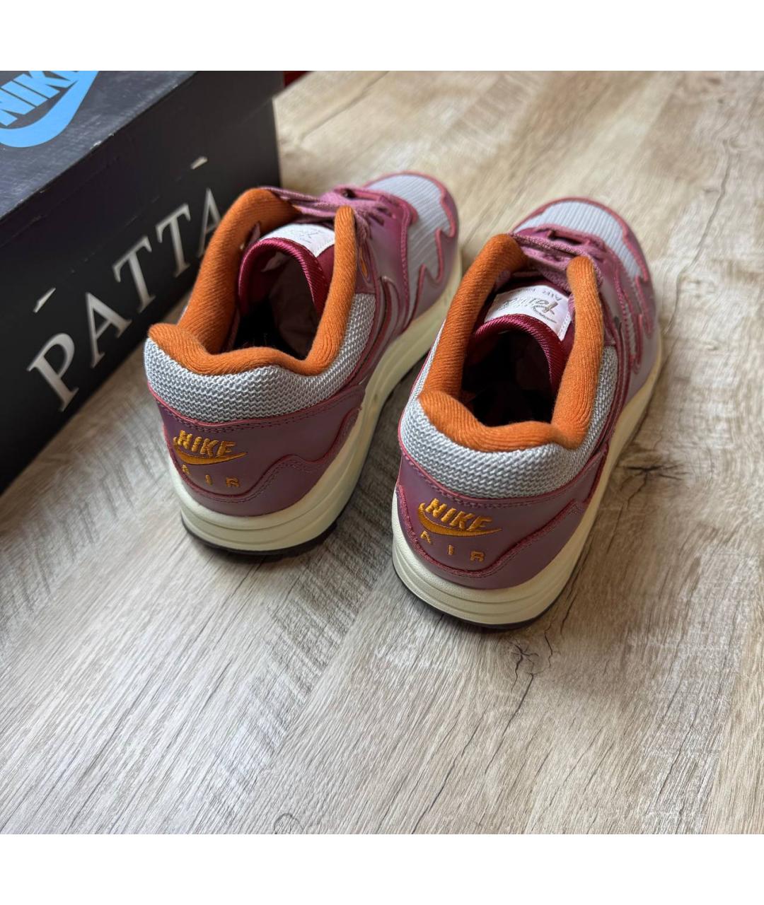 NIKE Бордовые кроссовки, фото 9