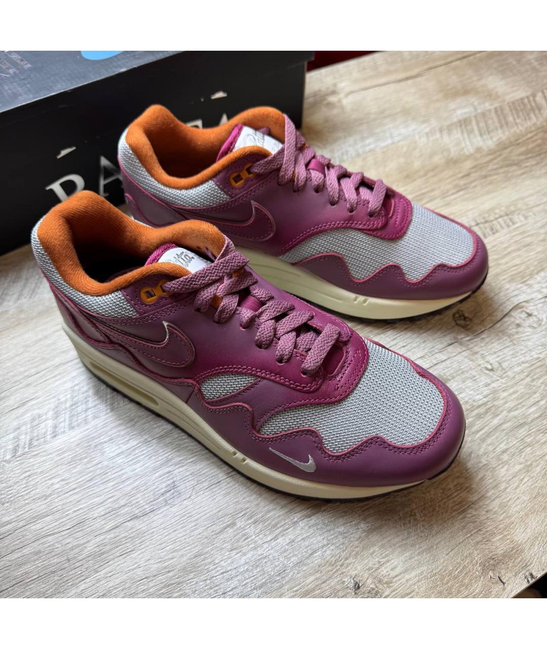 NIKE Бордовые кроссовки, фото 8