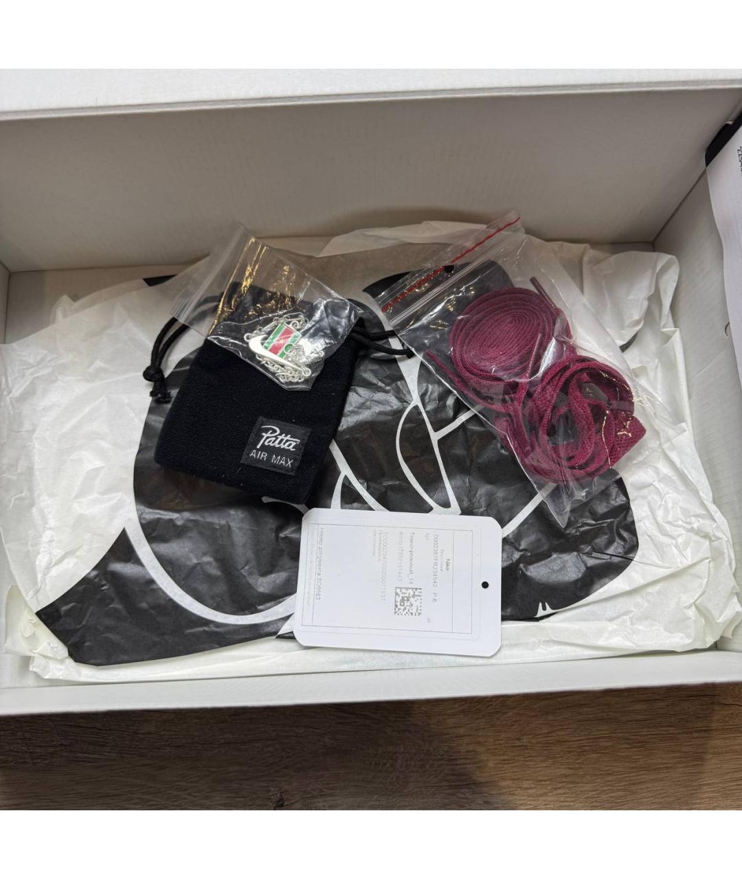 NIKE Бордовые кроссовки, фото 2