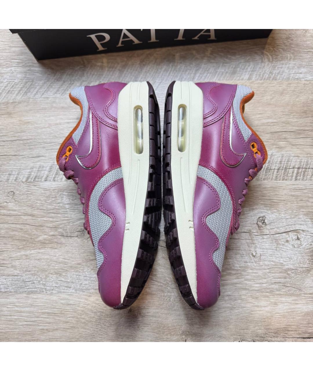 NIKE Бордовые кроссовки, фото 5