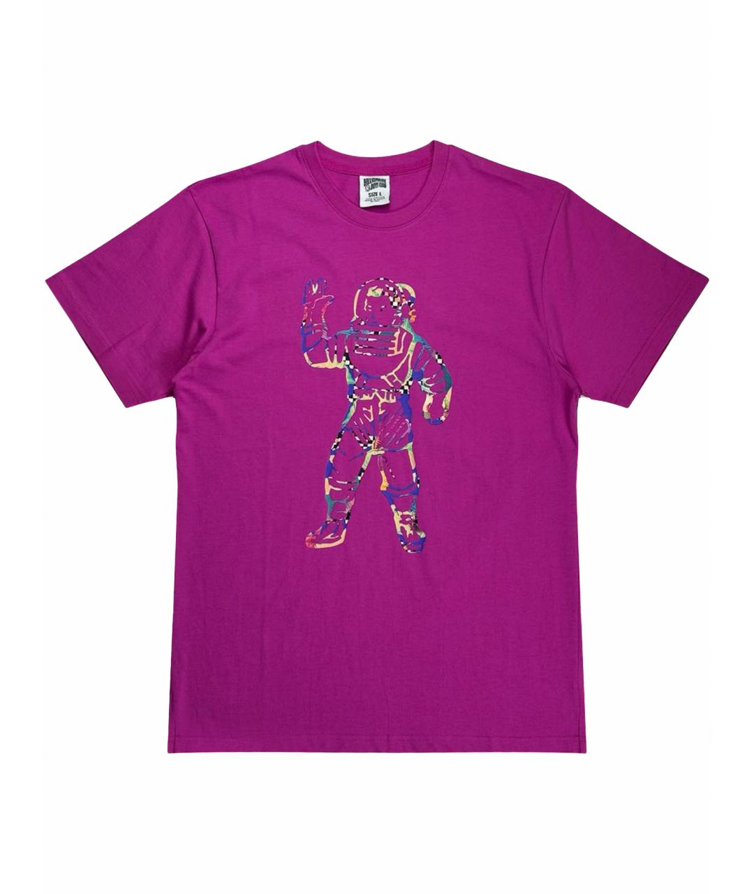 BILLIONAIRE BOYS CLUB Фуксия хлопковая футболка, фото 1