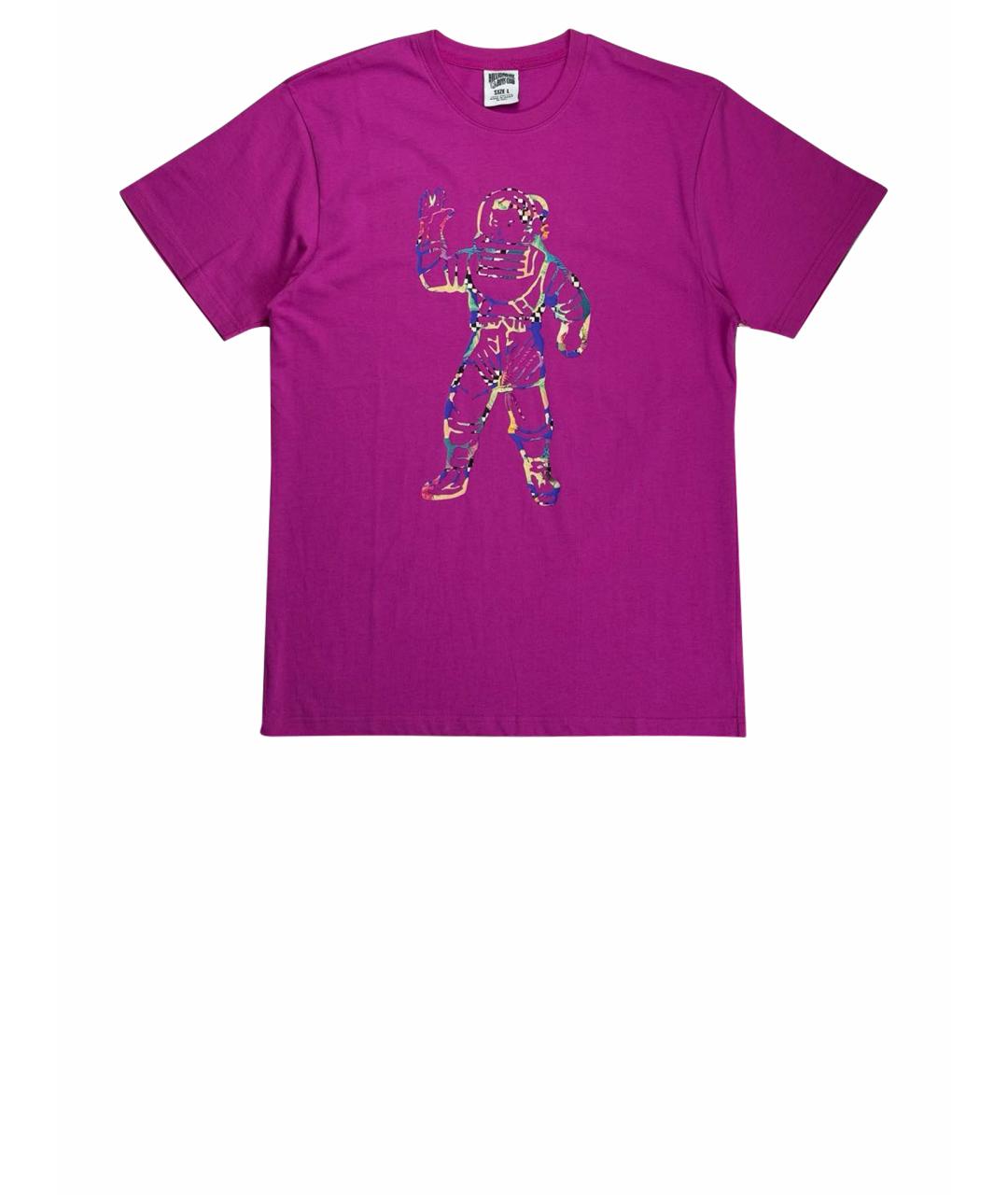 BILLIONAIRE BOYS CLUB Фуксия хлопковая футболка, фото 1