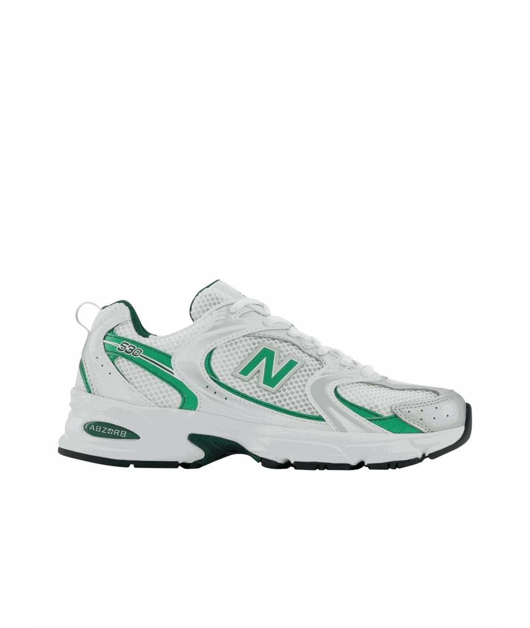 NEW BALANCE Белые синтетические кроссовки, фото 1
