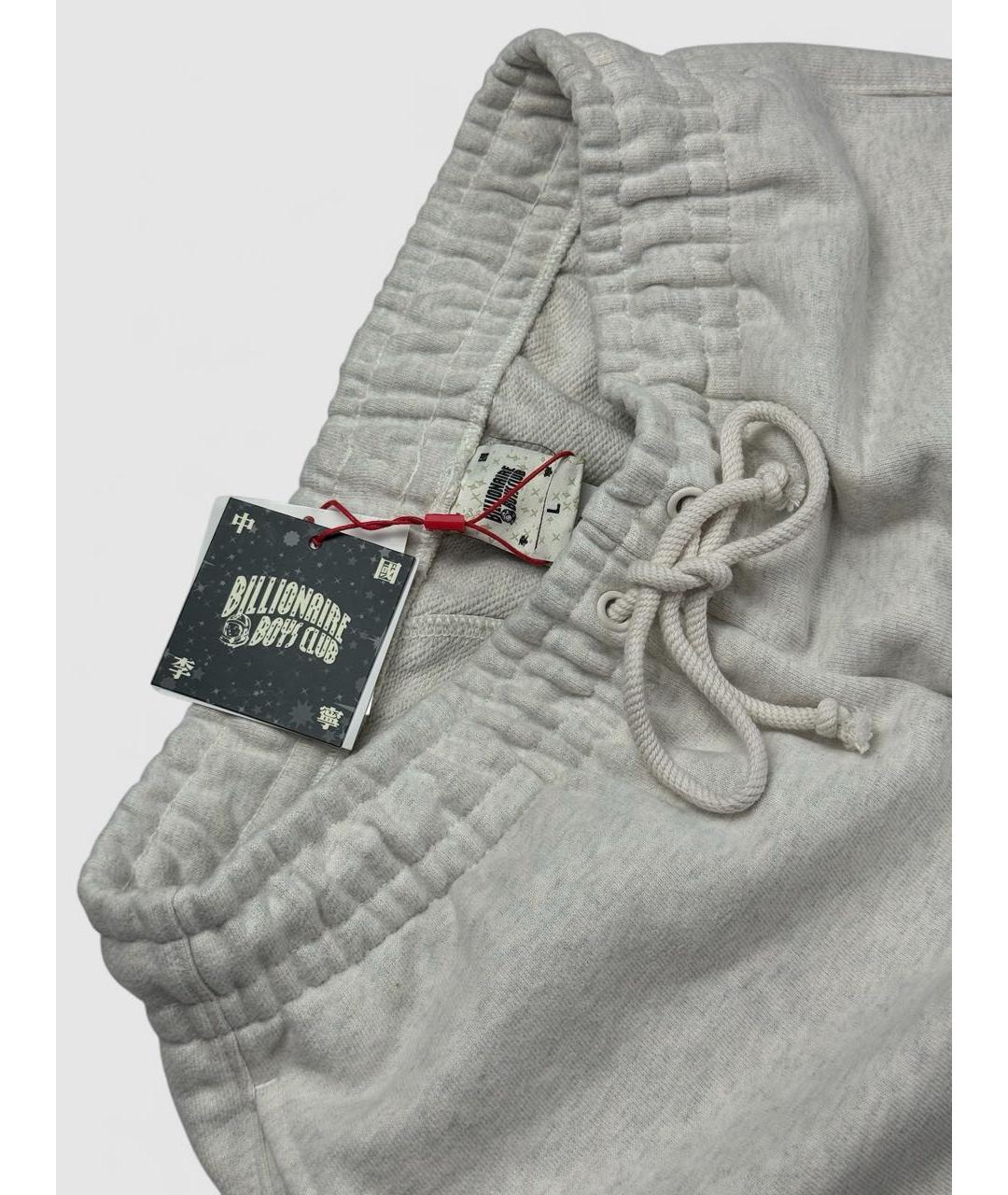 BILLIONAIRE BOYS CLUB Серые хлопковые спортивные брюки и шорты, фото 4