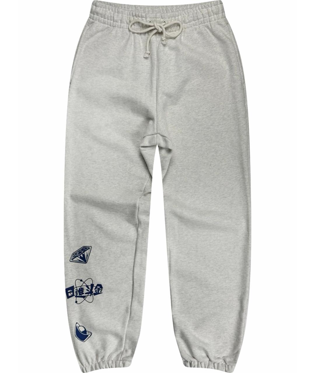 BILLIONAIRE BOYS CLUB Серые хлопковые спортивные брюки и шорты, фото 1