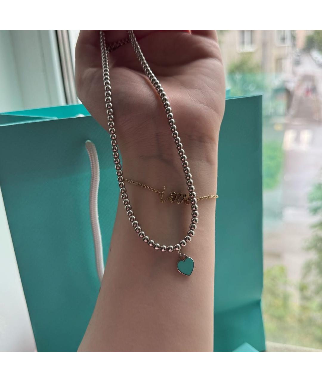 TIFFANY&CO Серебряная серебряная подвеска, фото 7