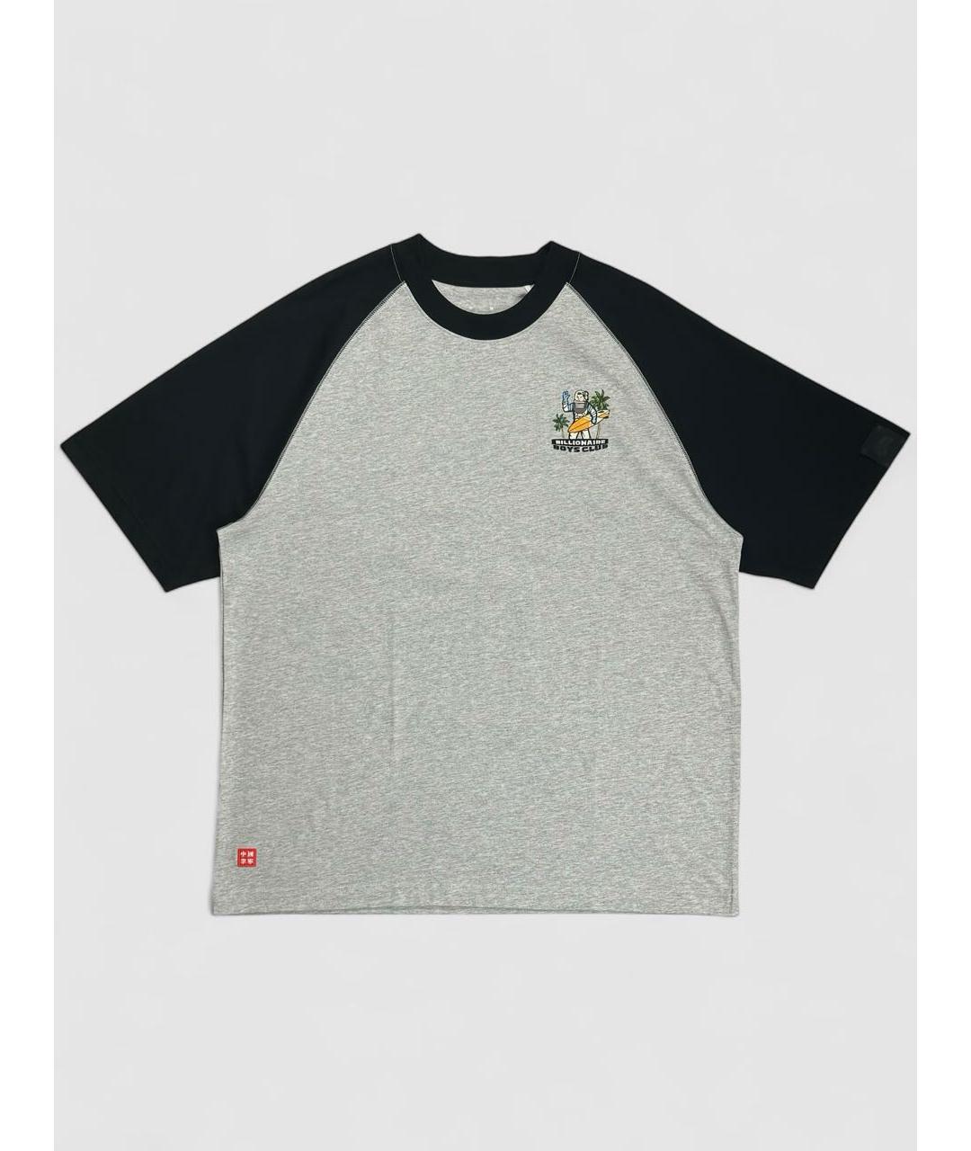 BILLIONAIRE BOYS CLUB Серая хлопковая футболка, фото 7