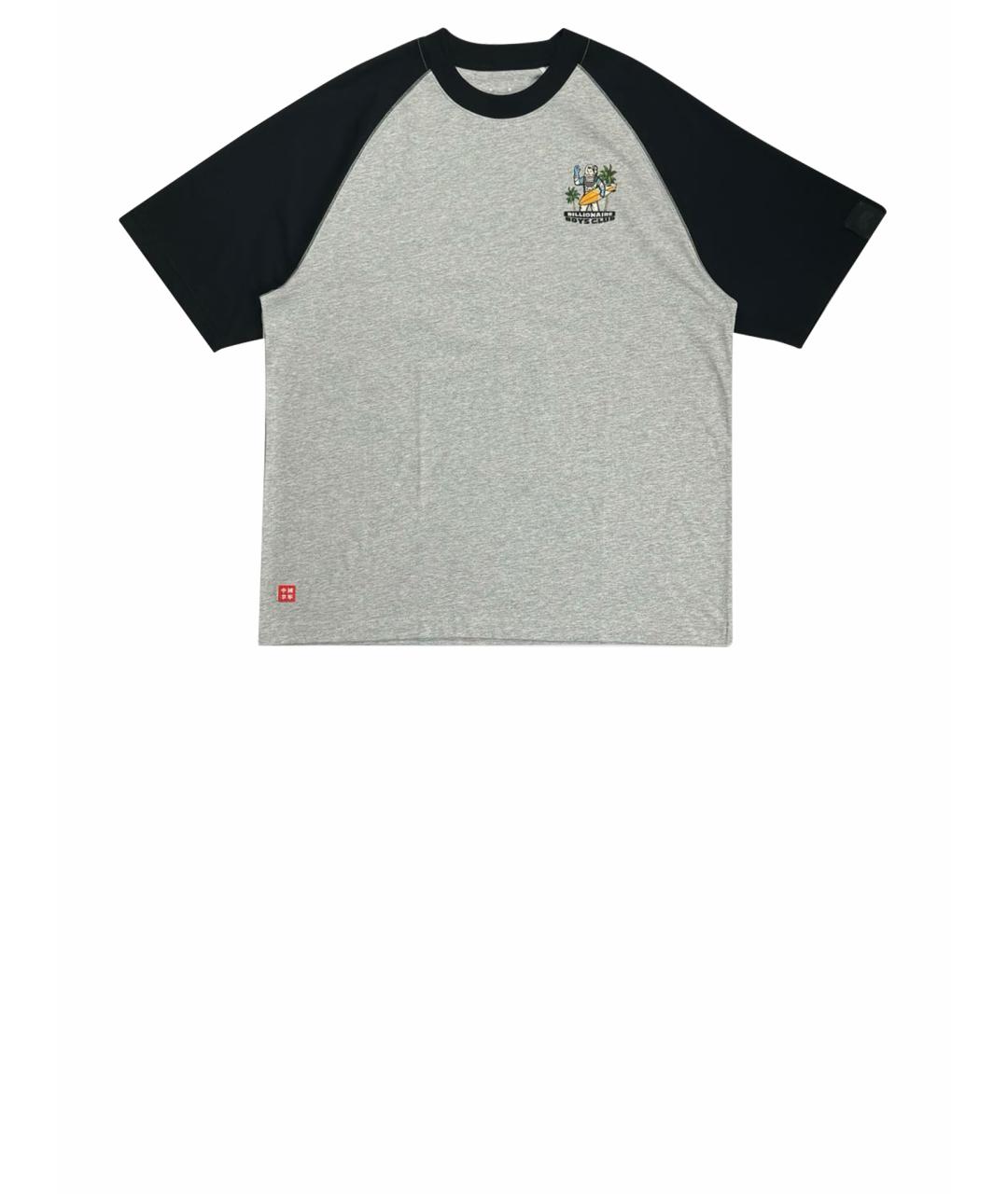 BILLIONAIRE BOYS CLUB Серая хлопковая футболка, фото 1