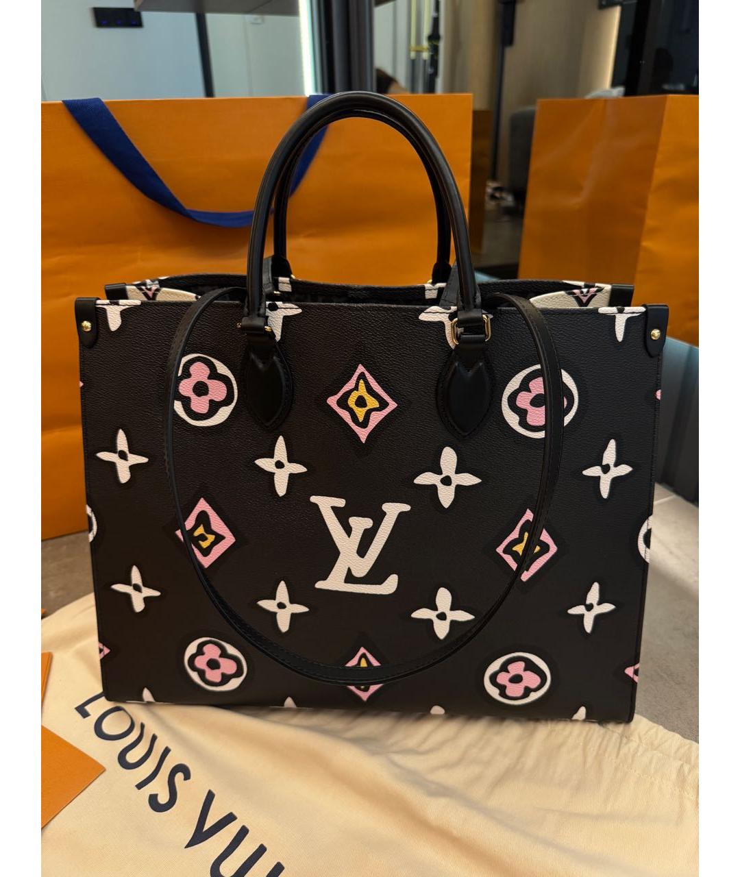 LOUIS VUITTON Мульти кожаная сумка тоут, фото 3