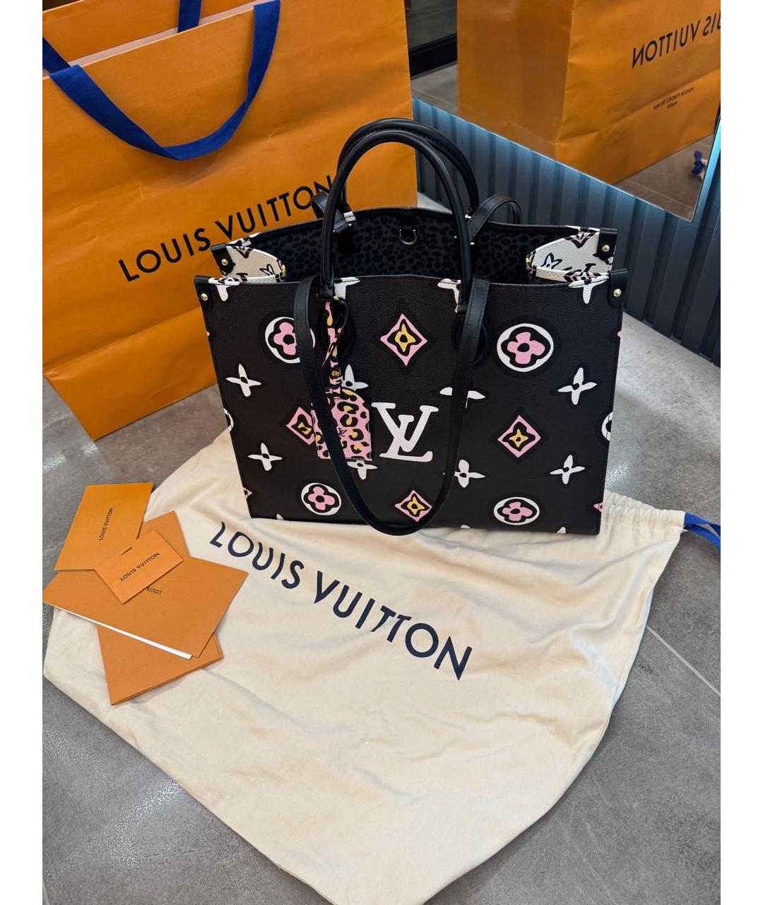 LOUIS VUITTON Мульти кожаная сумка тоут, фото 5