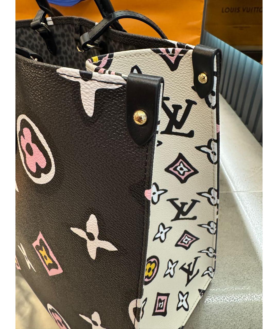 LOUIS VUITTON Мульти кожаная сумка тоут, фото 6