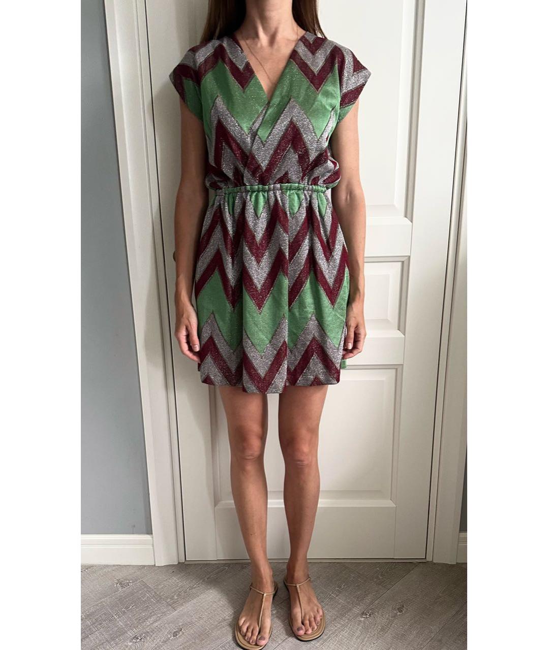 M MISSONI Мульти платье, фото 6