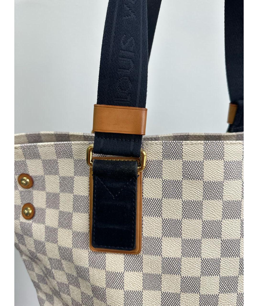 LOUIS VUITTON Белая сумка тоут, фото 3