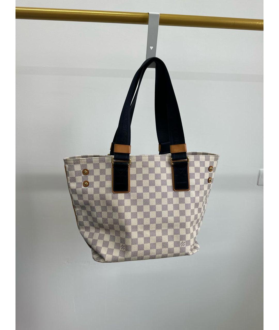 LOUIS VUITTON Белая сумка тоут, фото 2