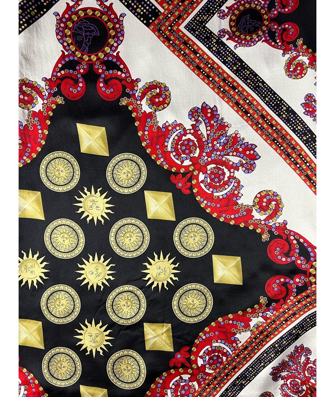 VERSACE COLLECTION Мульти шелковое вечернее платье, фото 3