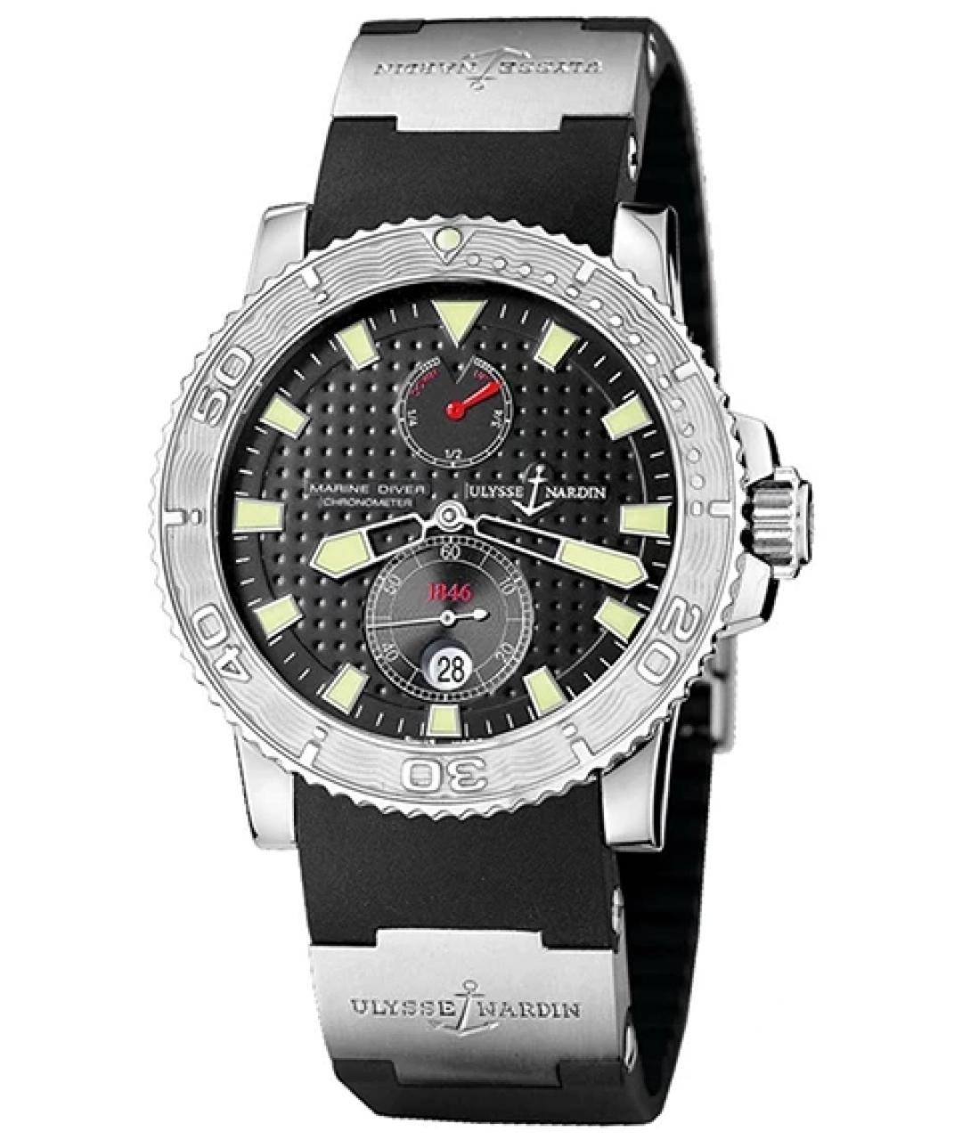 Ulysse Nardin Черные часы, фото 1