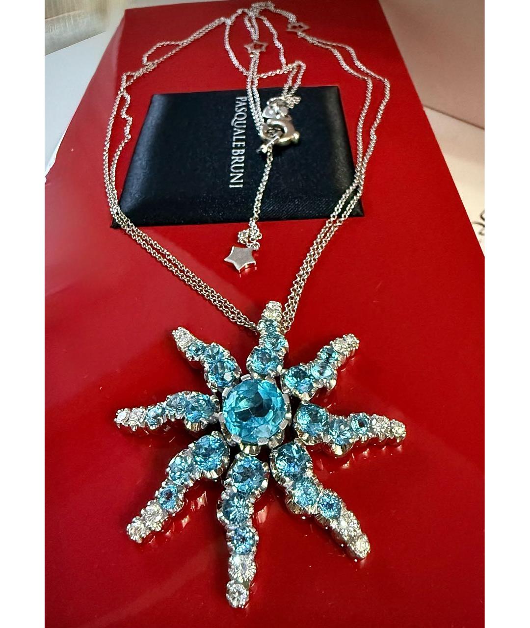 PASQUALE BRUNI Голубое колье из белого золота, фото 2