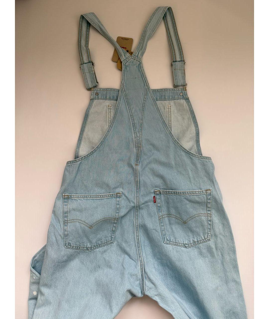 LEVI'S Голубой деним комбинезон, фото 5