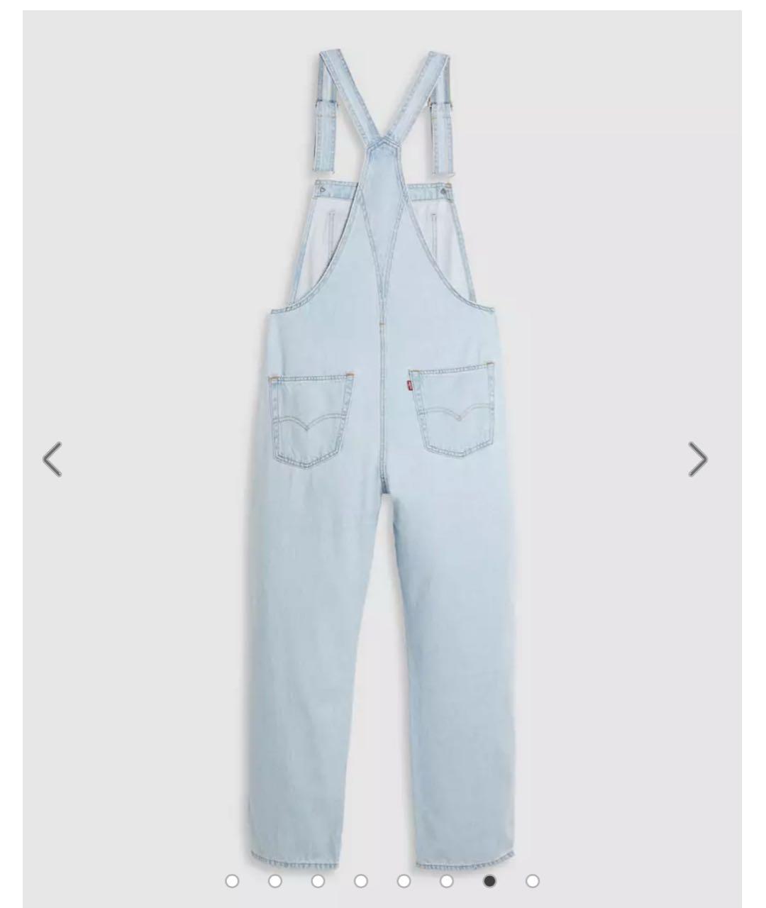 LEVI'S Голубой деним комбинезон, фото 2