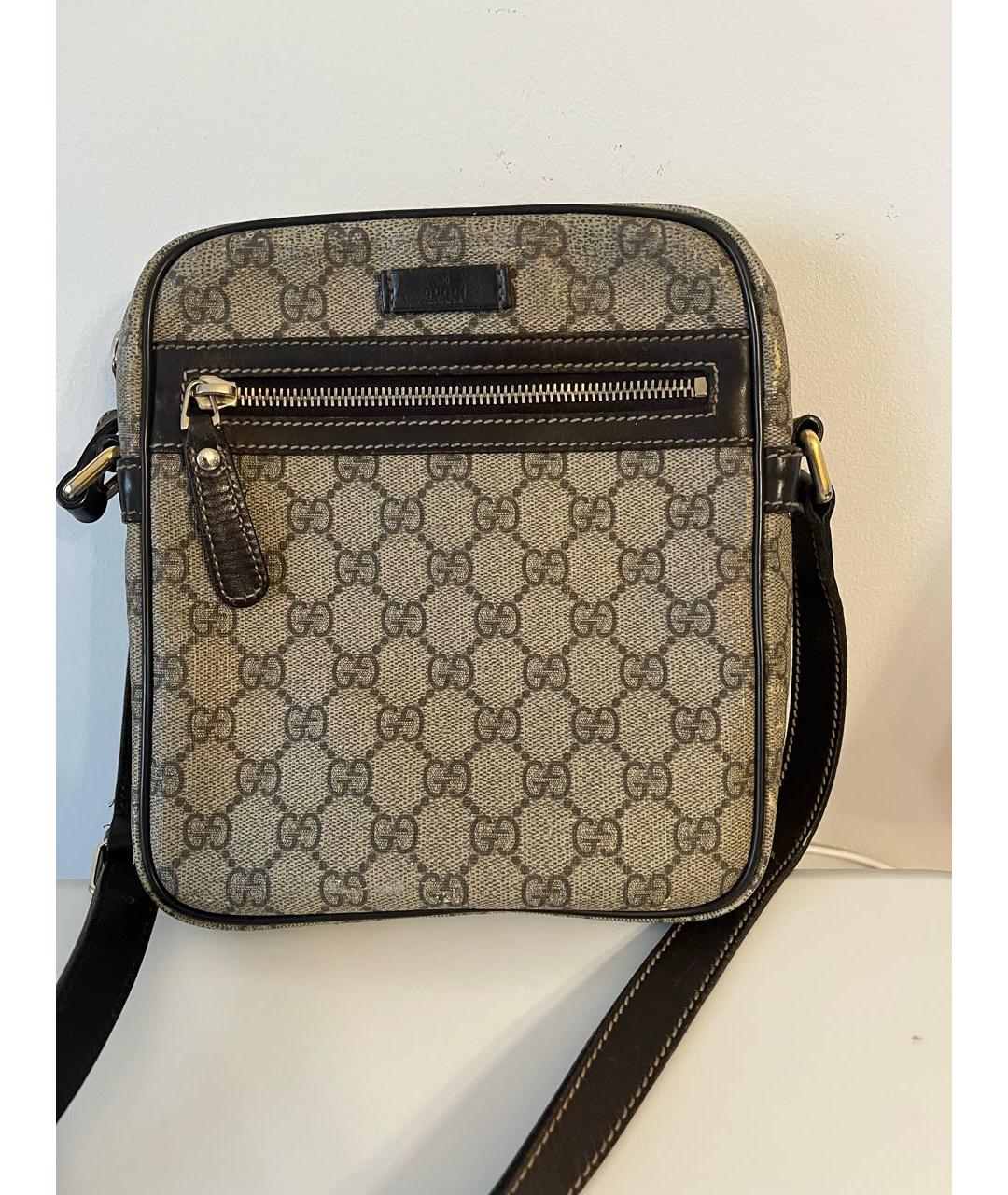 GUCCI Бежевая сумка на плечо, фото 2