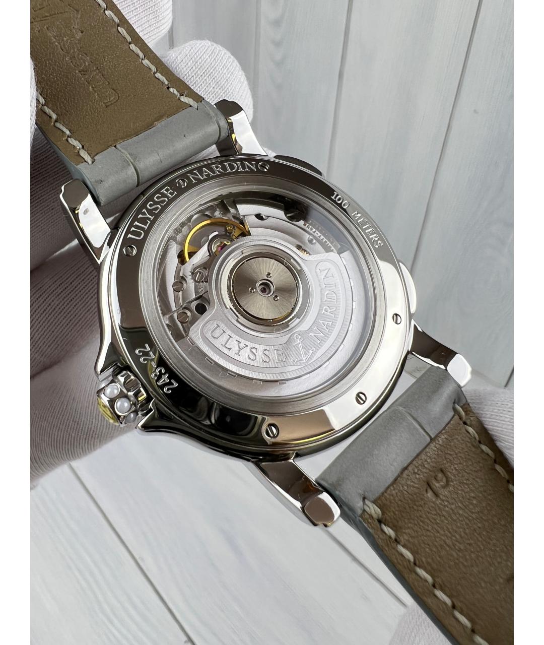 Ulysse Nardin Серые часы, фото 6