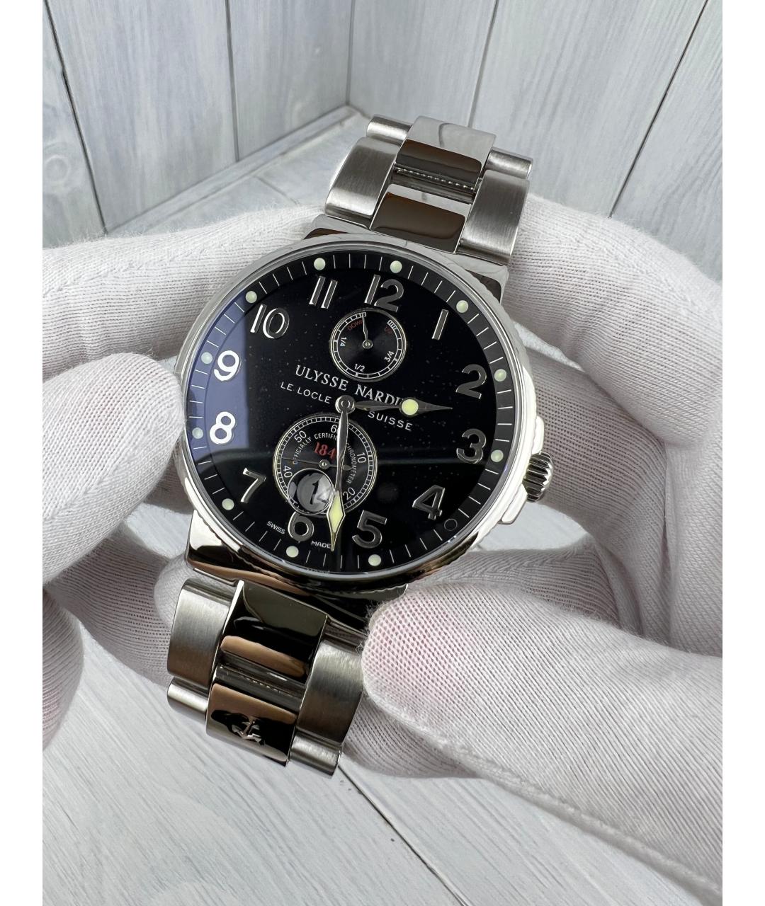 Ulysse Nardin Черные часы, фото 2