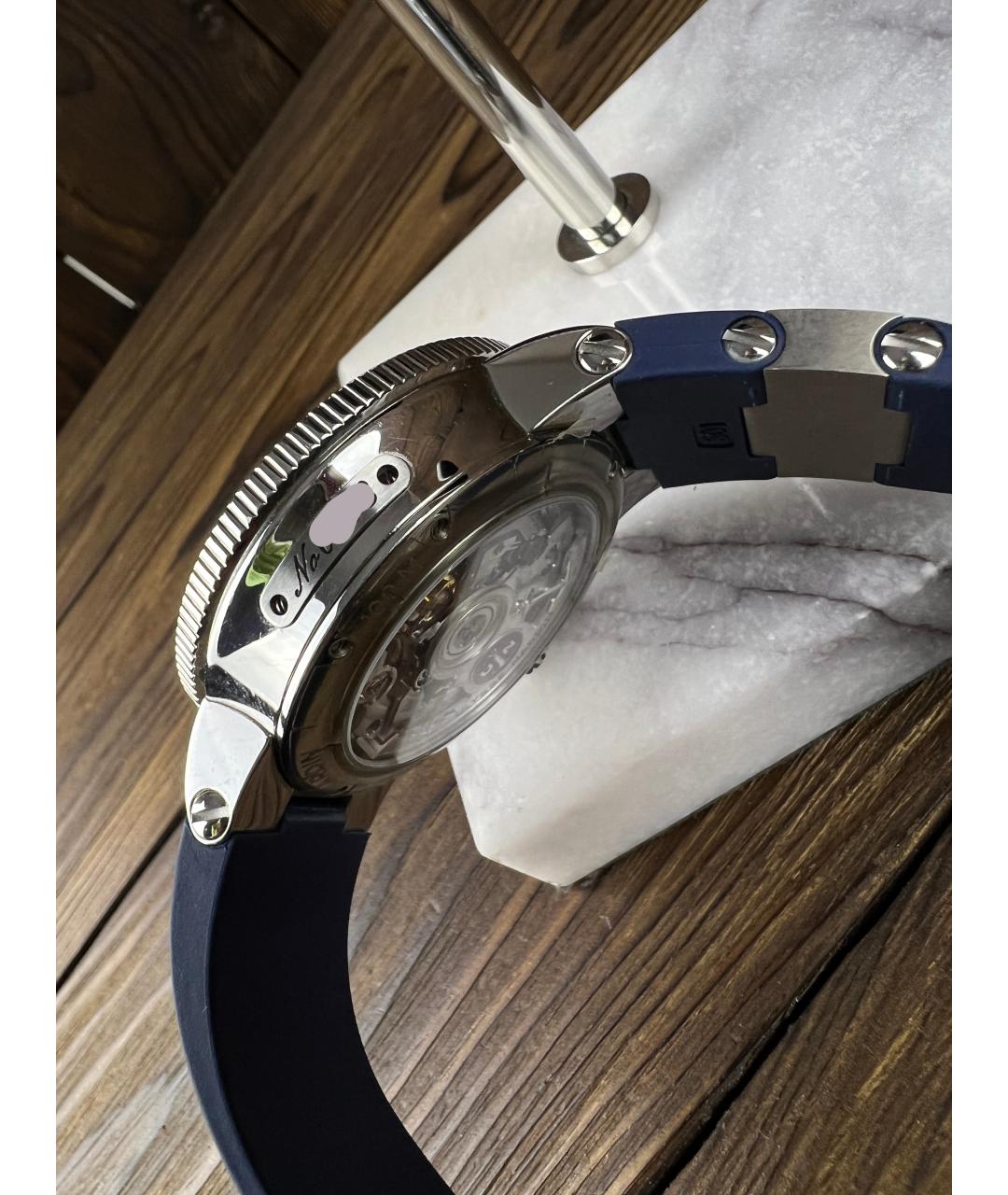Ulysse Nardin Темно-синие часы, фото 4