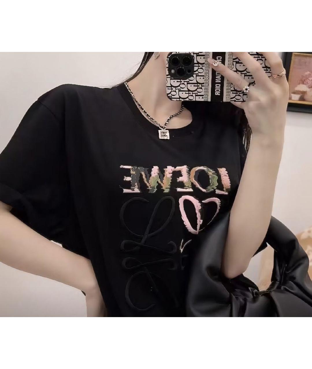 LOEWE Хлопковая футболка, фото 7
