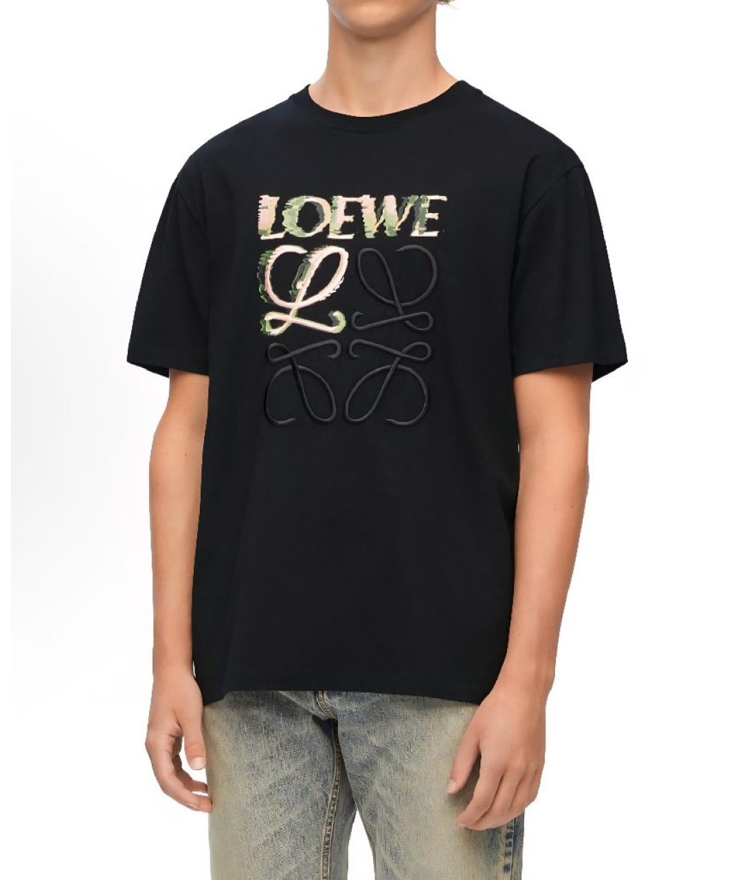 LOEWE Хлопковая футболка, фото 3
