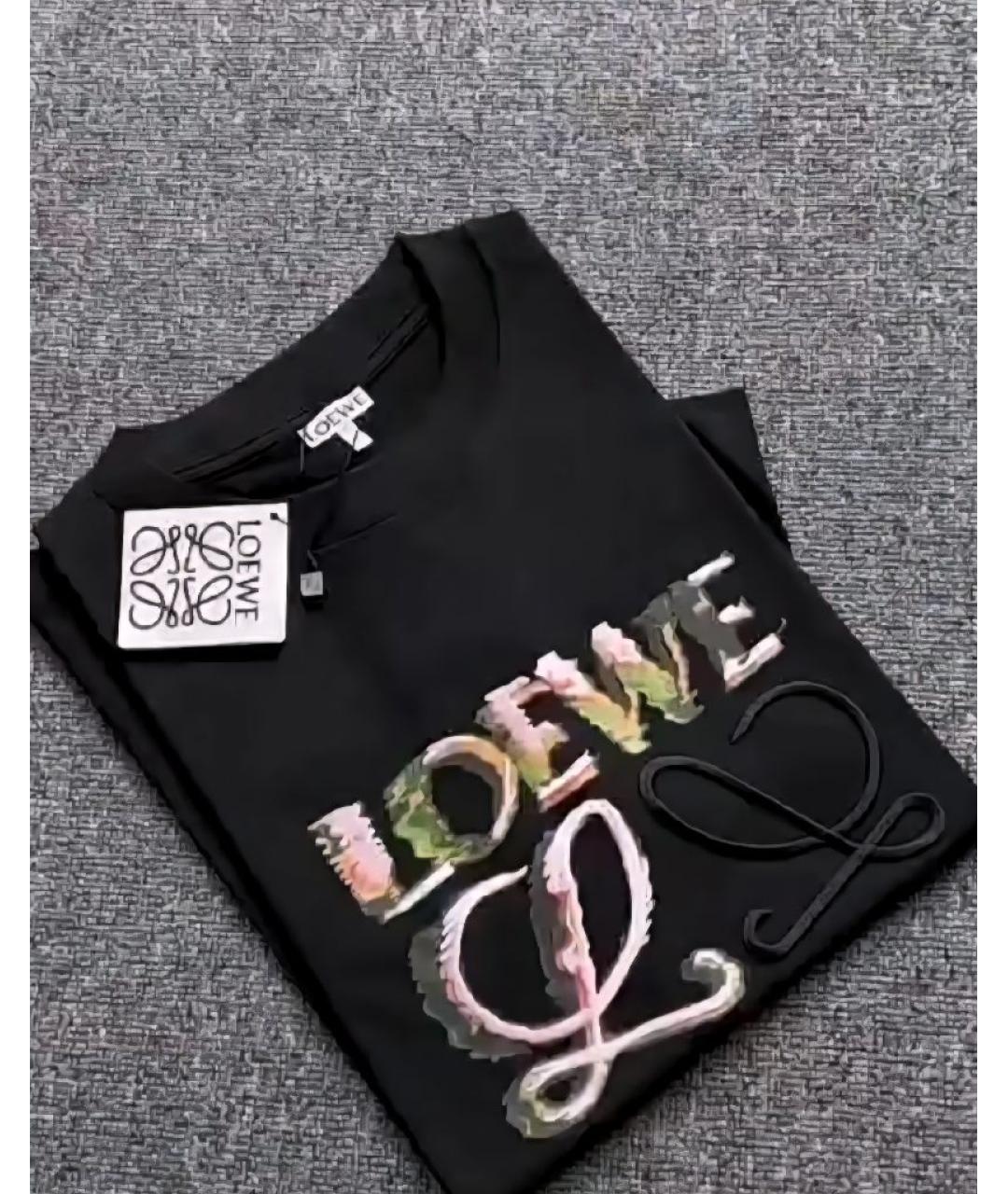 LOEWE Хлопковая футболка, фото 8