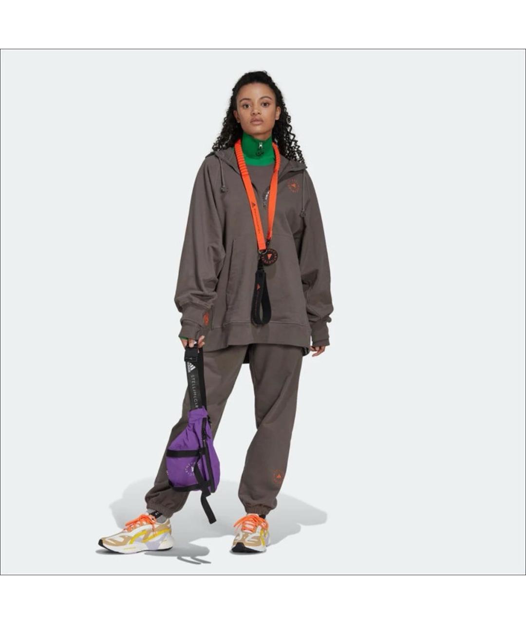 ADIDAS BY STELLA MCCARTNEY Фиолетовая поясная сумка, фото 6