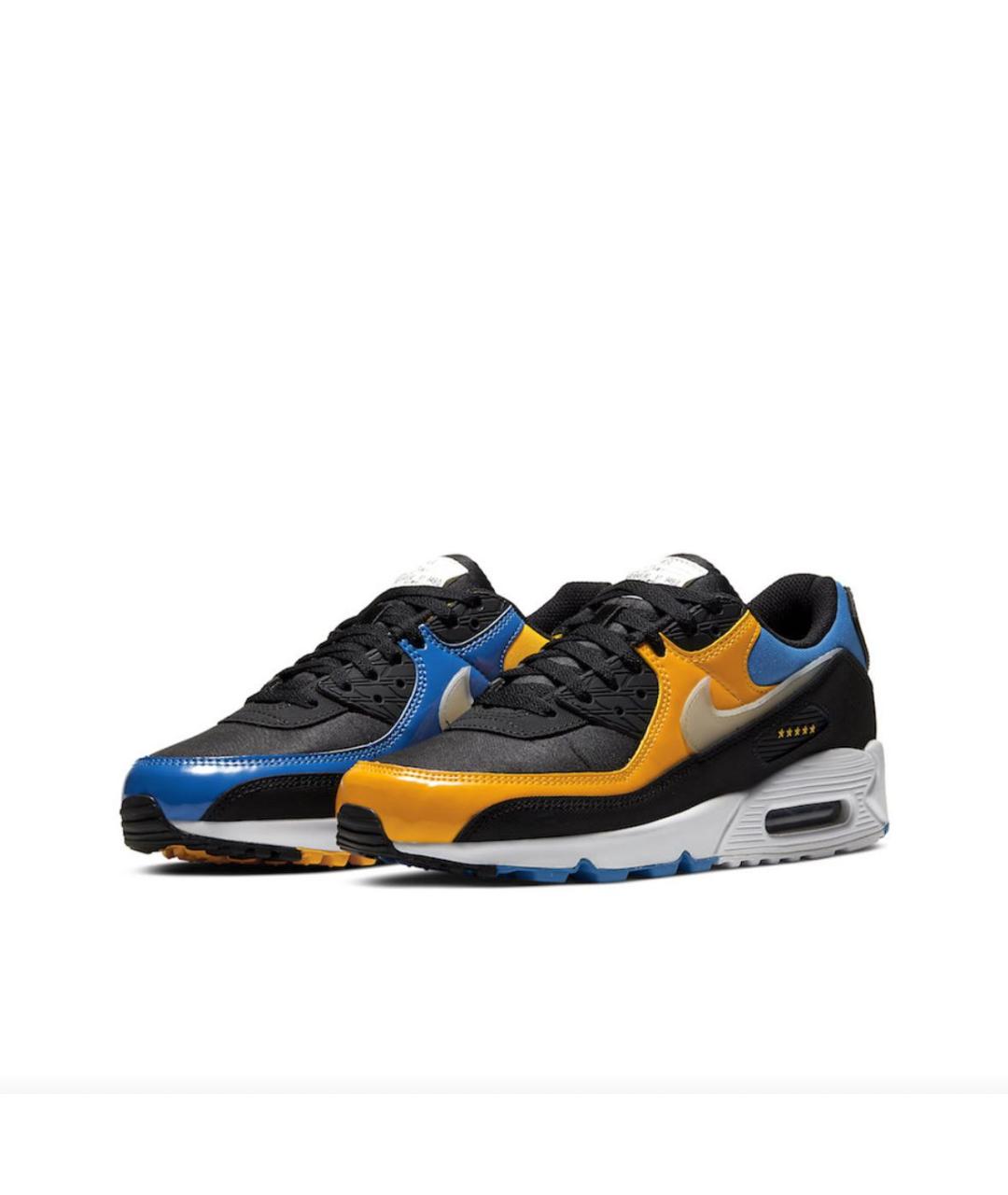 NIKE Мульти кожаные низкие кроссовки / кеды, фото 2