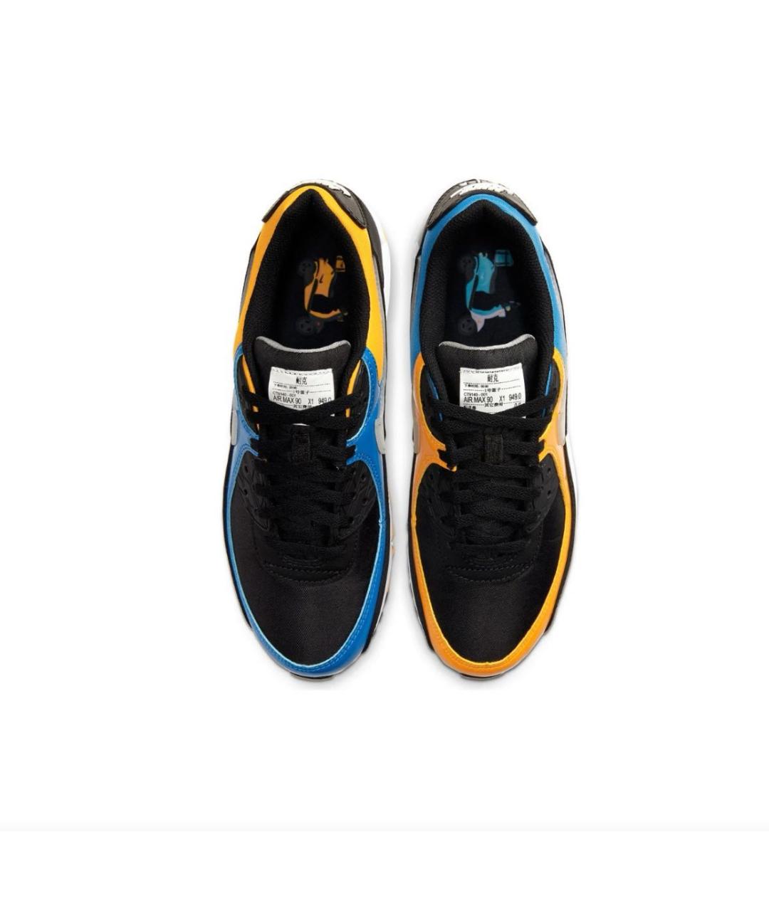 NIKE Мульти кожаные низкие кроссовки / кеды, фото 3