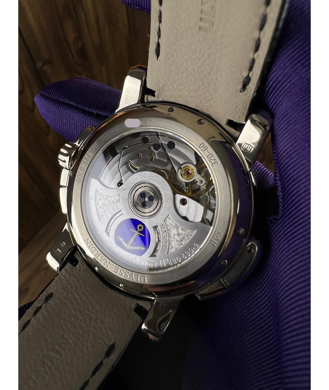 Ulysse Nardin Серые часы, фото 5