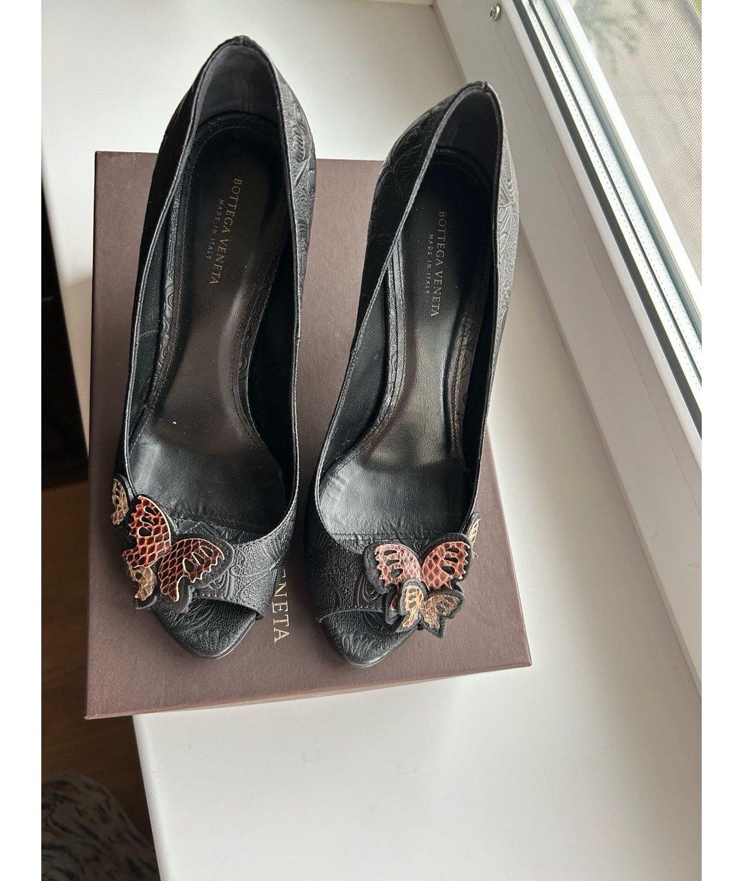 BOTTEGA VENETA Мульти кожаные туфли, фото 2