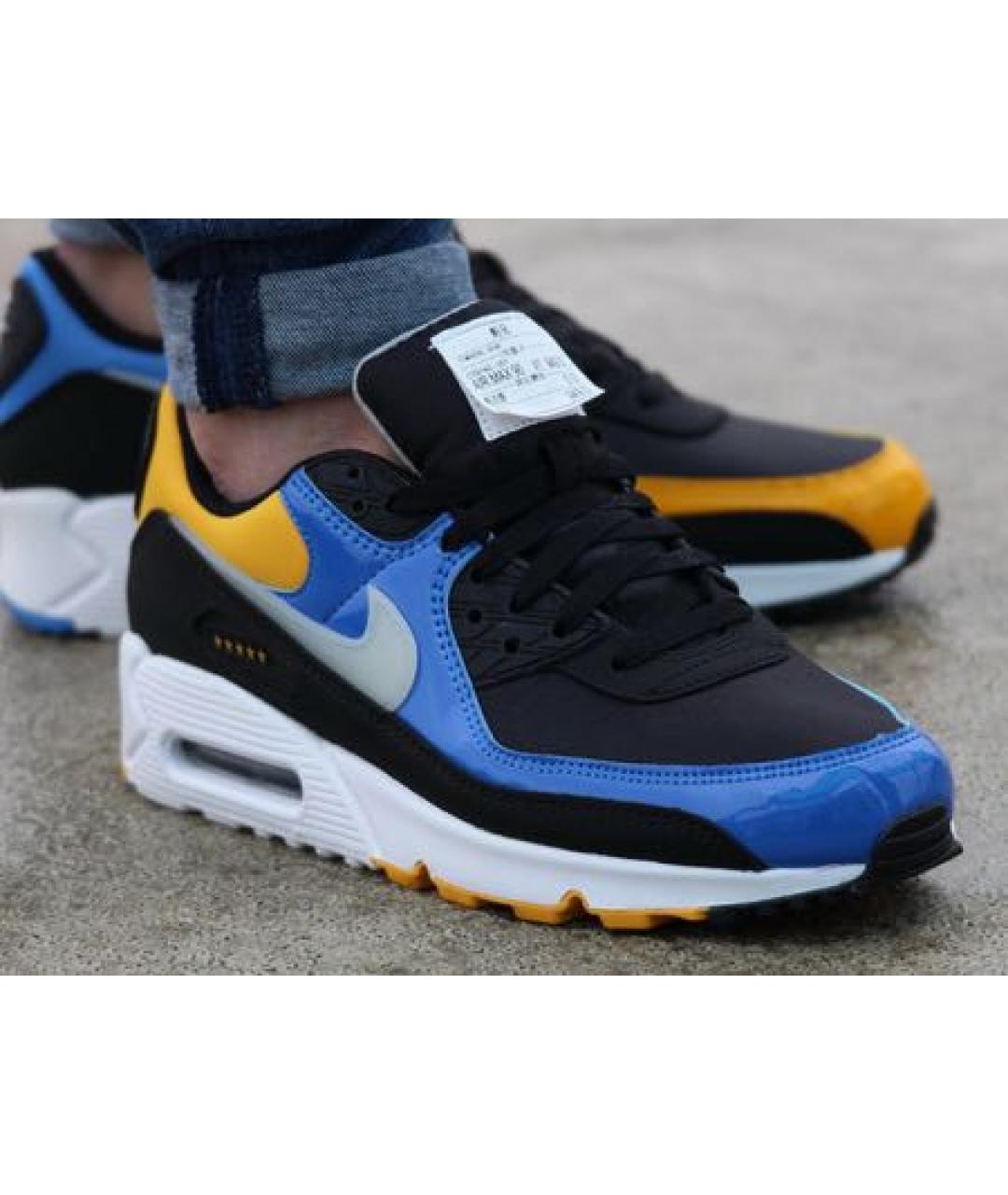 NIKE Мульти кожаные низкие кроссовки / кеды, фото 7