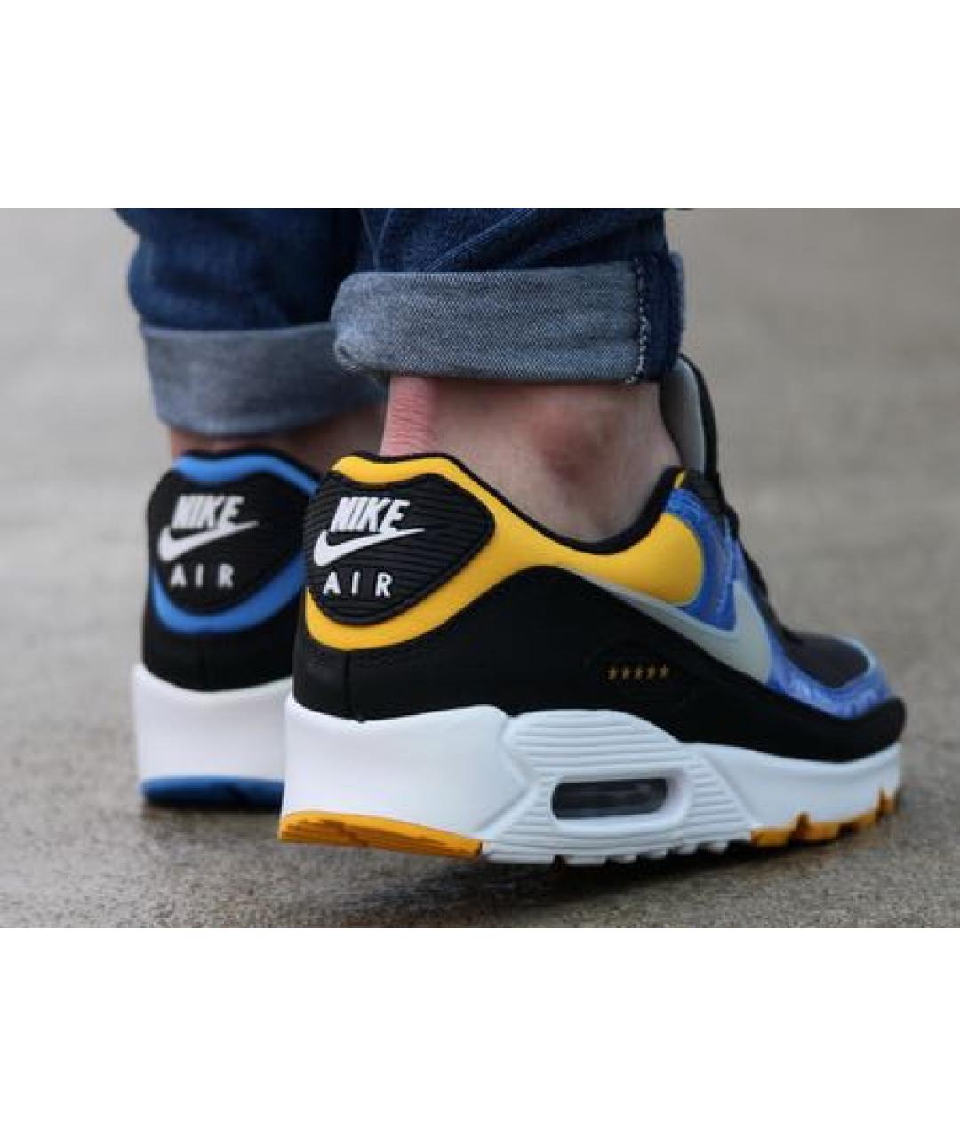 NIKE Мульти кожаные низкие кроссовки / кеды, фото 6