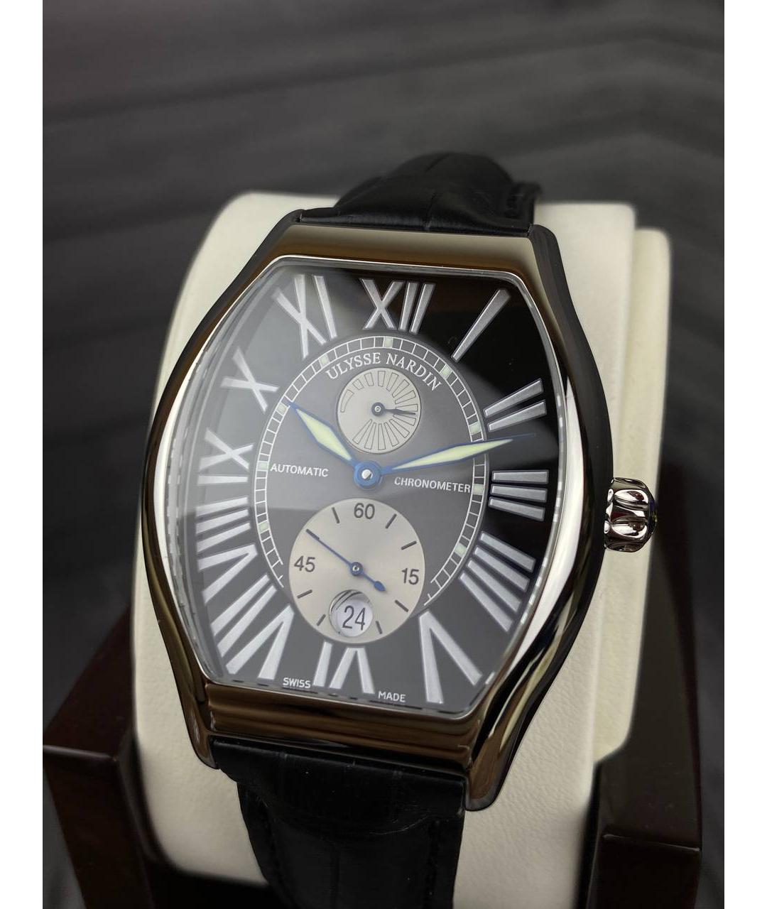 Ulysse Nardin Черные часы, фото 2